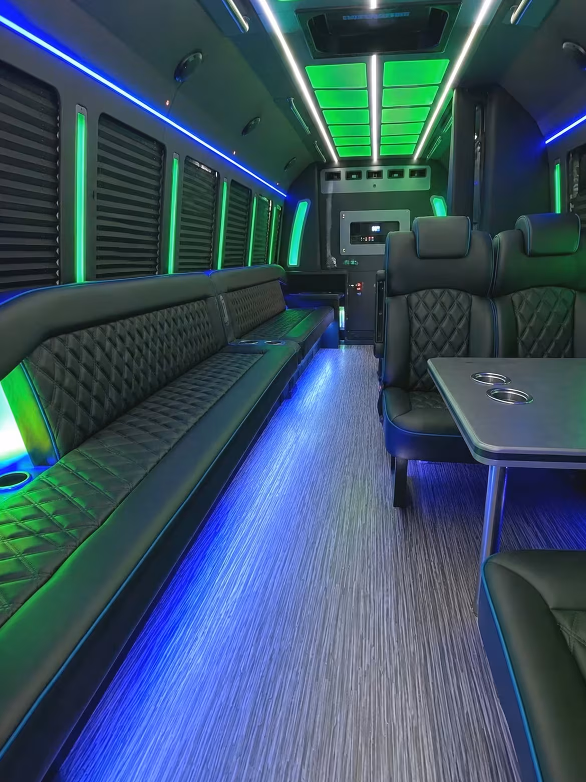 bridal party bus rentals in redding for every wedding style