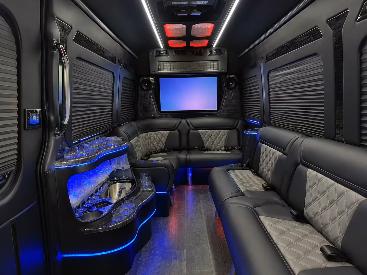 prom shuttle buses in redding for school organized groups
