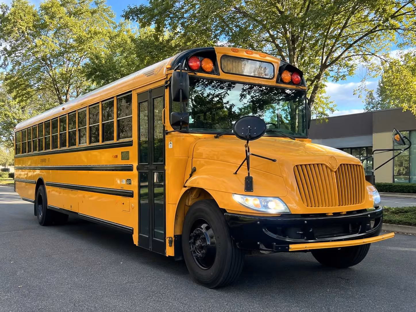redding school bus rental